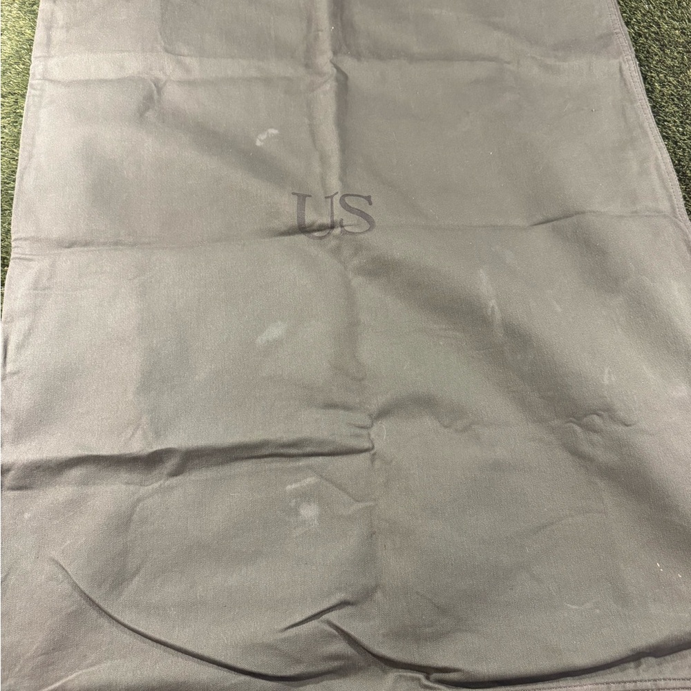 Green Canvas Laundry Bag